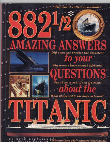 Lot titanic books 882 - books,